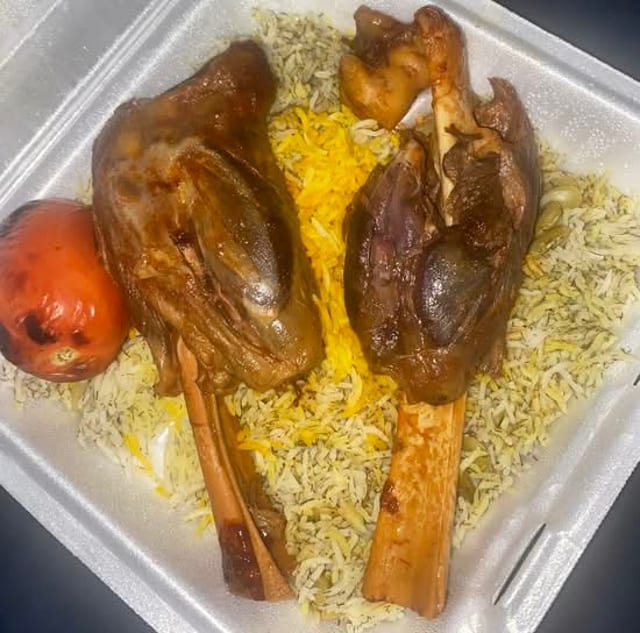 Lamb shank.