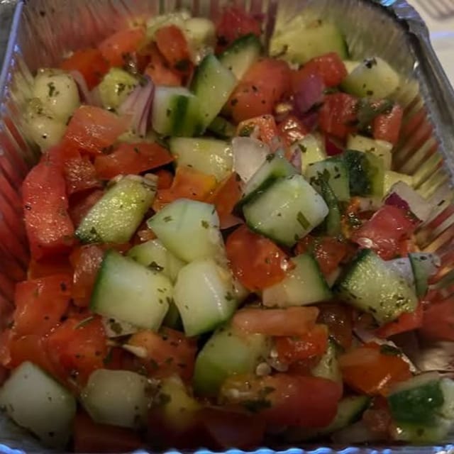 Shirazi salad.