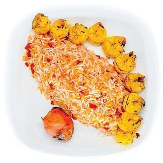 Shrimp kabob